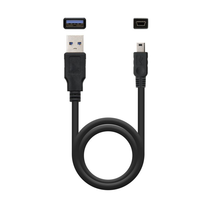 Caja Externa 2.5" Usb 3.0 Tooq Tqe-2530b Para Hd Hasta 9,5 Sata Usb 3.0 Negra