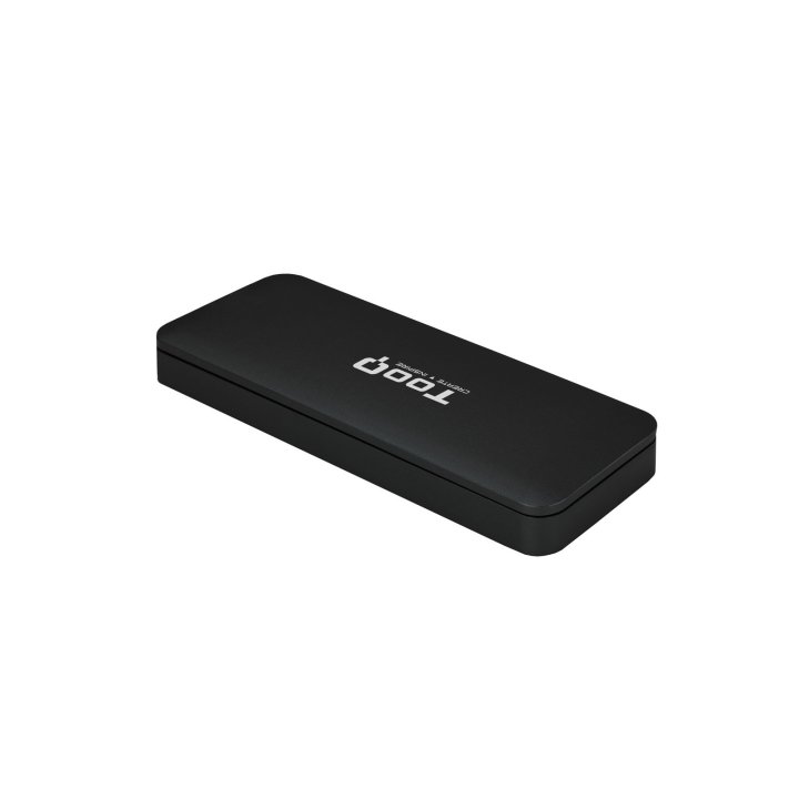Caja Externa M.2 Usb-c Tooq Tqe-2280b Para M.2 Nvme Pcie Usb 3.1 Gen2 Negra