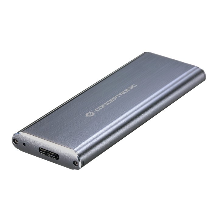 Caja Externa M.2 Usb-c Conceptronic Ssd M.2 Sata3 Usb-c 3.1 *no Admite Pcie   Nvme
