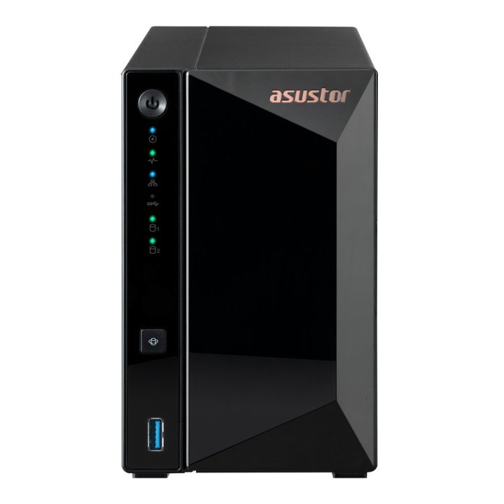 Servidor Nas Asustor Drivestor 2 Pro As3302t V2 2 Bahias Realtek Rtd1296 Quad 1.4ghz 2gb Lan 2.5 