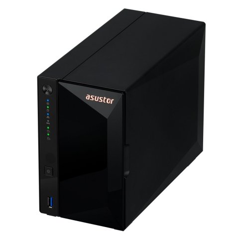 Servidor Nas Asustor Drivestor 2 Pro As3302t V2 2 Bahias Realtek Rtd1296 Quad 1.4ghz 2gb Lan 2.5 
