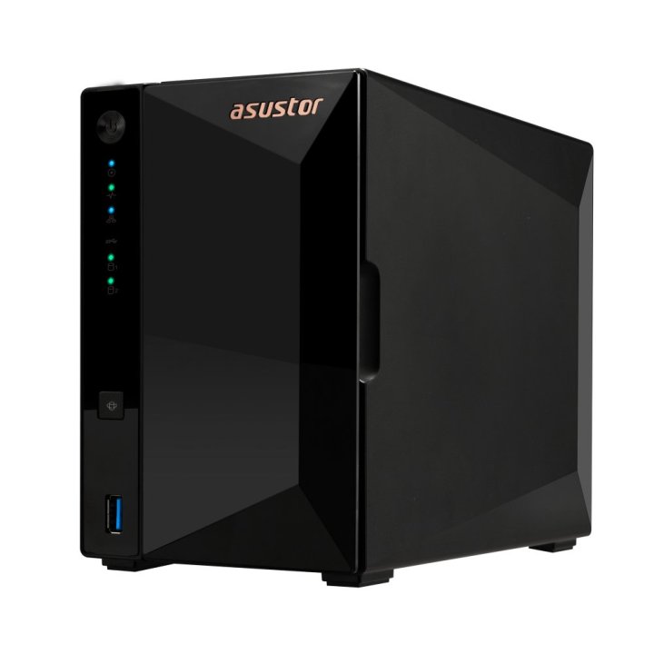 Servidor Nas Asustor Drivestor 2 Pro As3302t V2 2 Bahias Realtek Rtd1296 Quad 1.4ghz 2gb Lan 2.5 