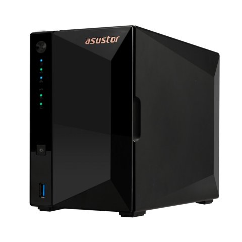 Servidor Nas Asustor Drivestor 2 Pro As3302t V2 2 Bahias Realtek Rtd1296 Quad 1.4ghz 2gb Lan 2.5 