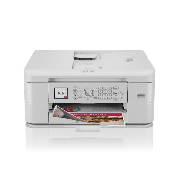 Multifuncion Inkjet Brother Mfc-j1010dw 17 9,5ppm A4 Duplex Adf Wifi Fax Color Blanca