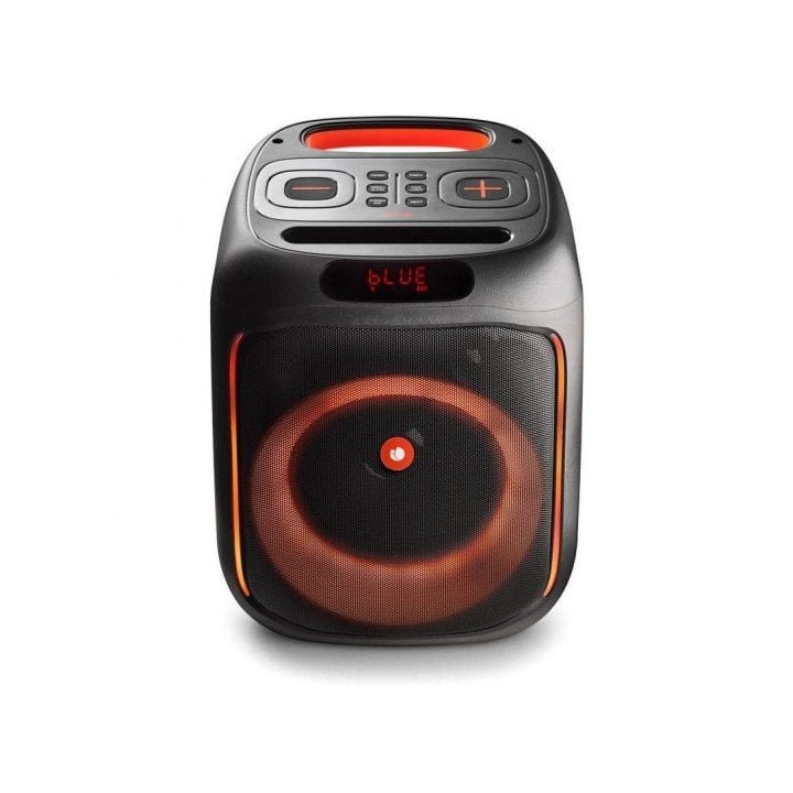 Altavoz Bluetooth Portable Ngs Wild Swag Go Tws 80w Bt 5.0 Usb Tf Aux Micro Rgb Bateria 3600mah Color Negro