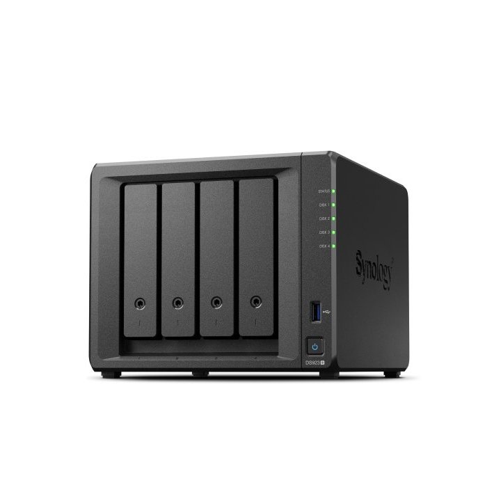Servidor Nas Synology Disk Station Ds923+ 4 Bahias 3.1ghz Raid 0,1,5,6,10,jbod