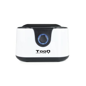 Docking Station Tooq Tqds-802dw 2,5" 3,5" Sata Usb 3.1 Funcion Clonacion Otb Negra-blanca 2