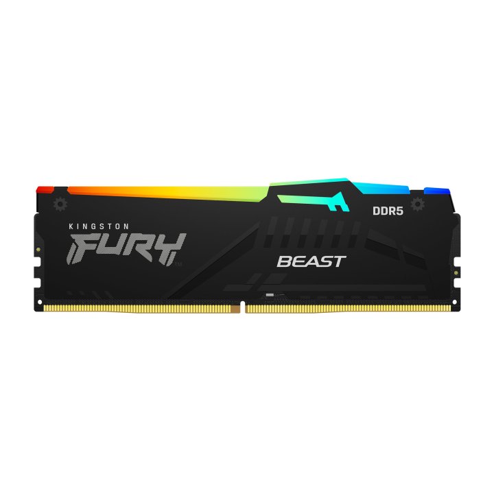 Ddr5 16gb 5600mhz Kingston Fury Beast Rgb Kf556c40bba-16