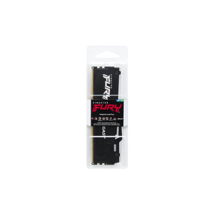 Ddr5 16gb 5600mhz Kingston Fury Beast Rgb Kf556c40bba-16