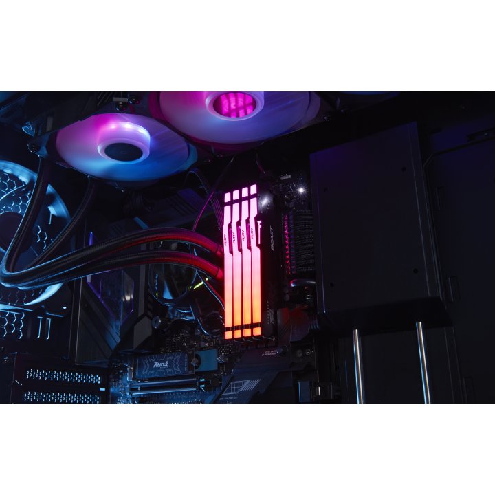 Ddr5 16gb 5600mhz Kingston Fury Beast Rgb Kf556c40bba-16