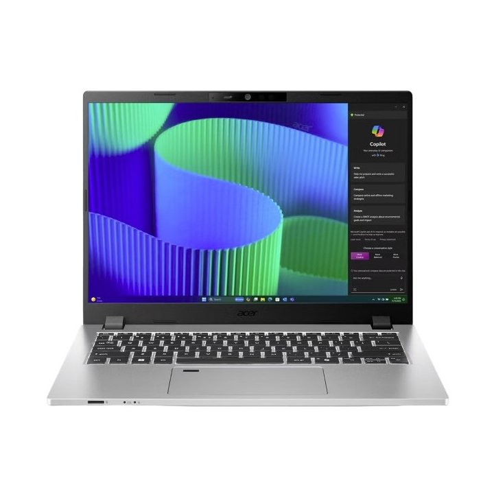 Portatil Acer Tmp214-56-tco Intel Core I5-1334u 14" 1920x1200 16gb 512gb W11pro Plata