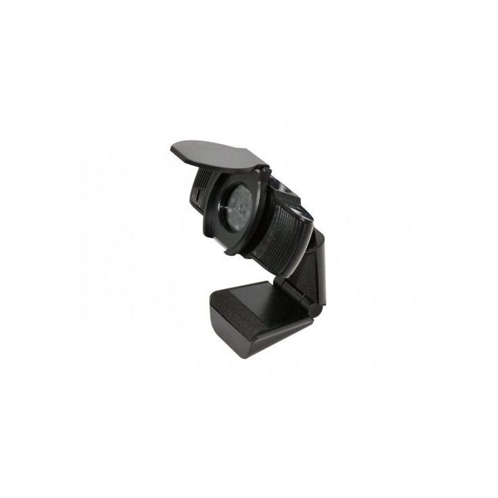 Webcam Hd Conceptronic Amdis 1080p Interpolado Usb 3.6mm 30fps Angulo Vision 68º Microfono Integrado