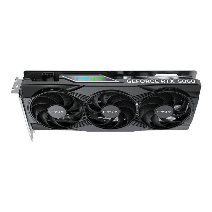 Vga Pny Geforce Rtx 5060 Argb Epic-x Rgb Oc 8gb Gddr7 128 Bit Cuda 3840 3xdp 1xhdmi Tdp 145w Triple Fan