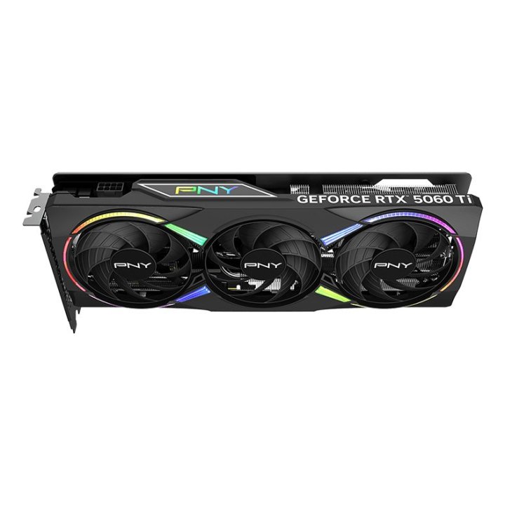 Vga Pny Geforce Rtx 5060 Ti Epic-x Rgb Oc 8gb Gddr7 128 Bit Cuda 4608 3xdp 1xhdmi Tdp 180w Triple Fan