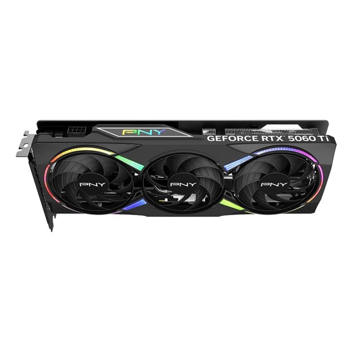 Vga Pny Geforce Rtx 5060 Ti Epic-x Rgb Oc 16gb Gddr7 128 Bit Cuda 4608 3xdp 1xhdmi Tdp 180w Triple Fan