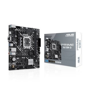 Pb Asus Prime H610m-d M-atx 2xddr5 Skt1700 Gen 12º 13 Vga Hdmi M.2 G-lan Usb3.2