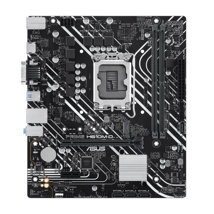Pb Asus Prime H610m-d M-atx 2xddr5 Skt1700 Gen 12º 13 Vga Hdmi M.2 G-lan Usb3.2