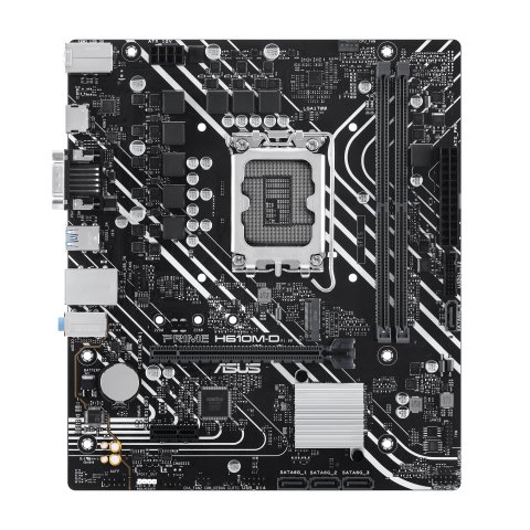 Pb Asus Prime H610m-d M-atx 2xddr5 Skt1700 Gen 12º 13 Vga Hdmi M.2 G-lan Usb3.2