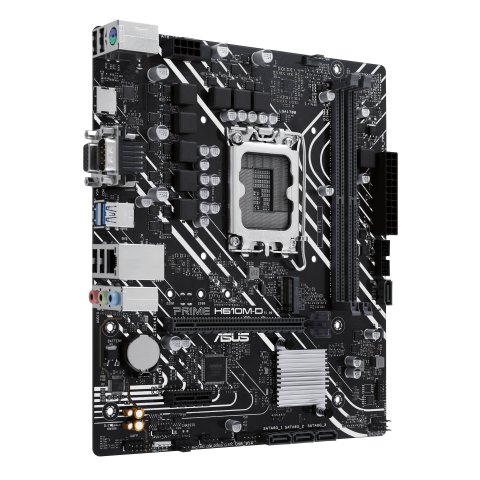 Pb Asus Prime H610m-d M-atx 2xddr5 Skt1700 Gen 12º 13 Vga Hdmi M.2 G-lan Usb3.2