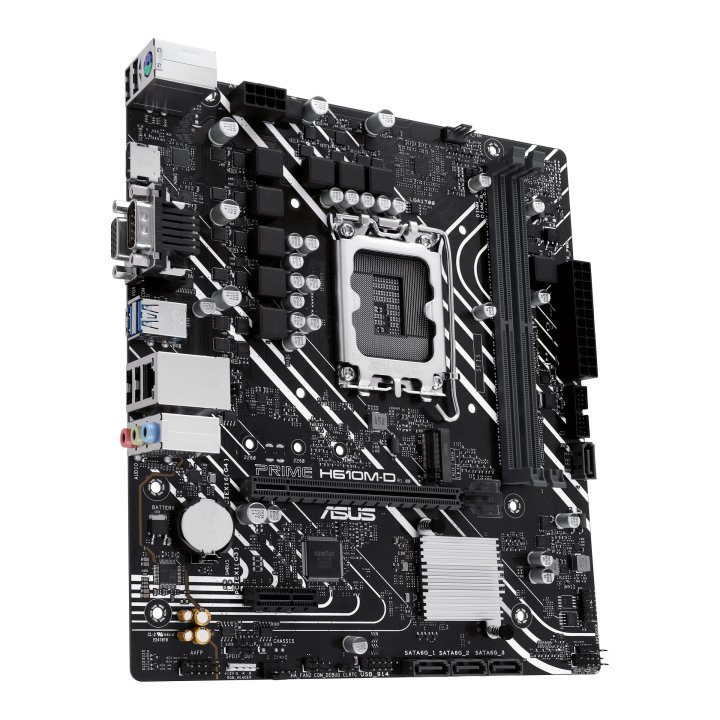 Pb Asus Prime H610m-d M-atx 2xddr5 Skt1700 Gen 12º 13 Vga Hdmi M.2 G-lan Usb3.2