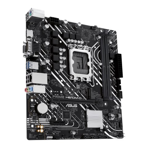 Pb Asus Prime H610m-d M-atx 2xddr5 Skt1700 Gen 12º 13 Vga Hdmi M.2 G-lan Usb3.2
