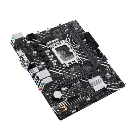 Pb Asus Prime H610m-d M-atx 2xddr5 Skt1700 Gen 12º 13 Vga Hdmi M.2 G-lan Usb3.2