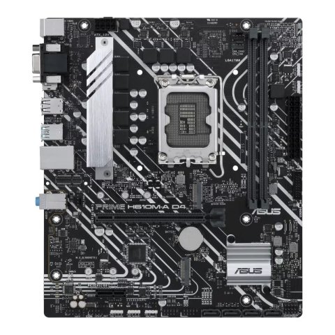 Pb Asus Prime H610m-a D4-csm Sk 1700 Intel Gen 12ª 13ª 2xddr4 Displayport Vga Hdmi M.2x2 4xsata 6gb Giga Lan