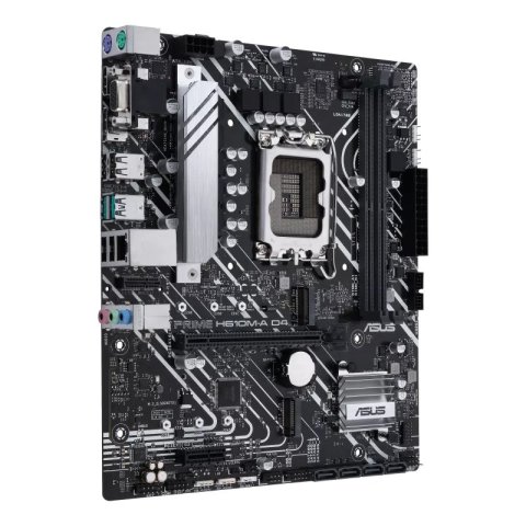 Pb Asus Prime H610m-a D4-csm Sk 1700 Intel Gen 12ª 13ª 2xddr4 Displayport Vga Hdmi M.2x2 4xsata 6gb Giga Lan