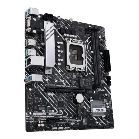 Pb Asus Prime H610m-a D4-csm Sk 1700 Intel Gen 12ª 13ª 2xddr4 Displayport Vga Hdmi M.2x2 4xsata 6gb Giga Lan