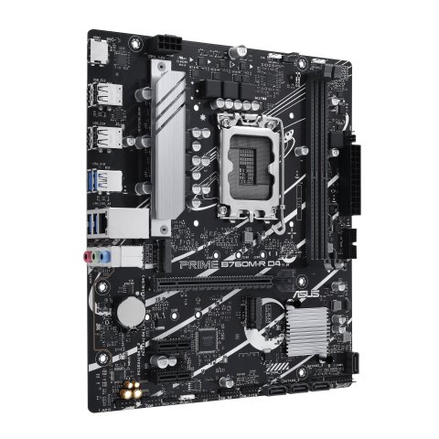 Pb Asus Prime B760m-r D4 M-atx Skt 1700 13º 14º Gen 2xddr4 3200mhz Hdmi 2xm.2 G-lan 2,5 Gb Usb3.2 Iluminacion Rgb
