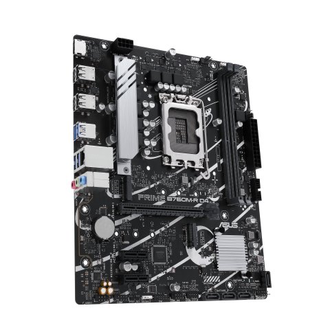 Pb Asus Prime B760m-r D4 M-atx Skt 1700 13º 14º Gen 2xddr4 3200mhz Hdmi 2xm.2 G-lan 2,5 Gb Usb3.2 Iluminacion Rgb