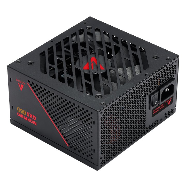 Fuente De Alimentacion Atx Abysm 650w Ab226501 Morpheo Gx5 80 Plus Bronze Apfc Color Negro