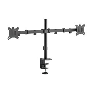 Soporte De Mesa Equip 650157 Para 2 Pantallas 17"-32" De Brazo Inclinable Y Giratorio 360§ Max. Vesa 100x100 Hata 9kg Por Pan 2