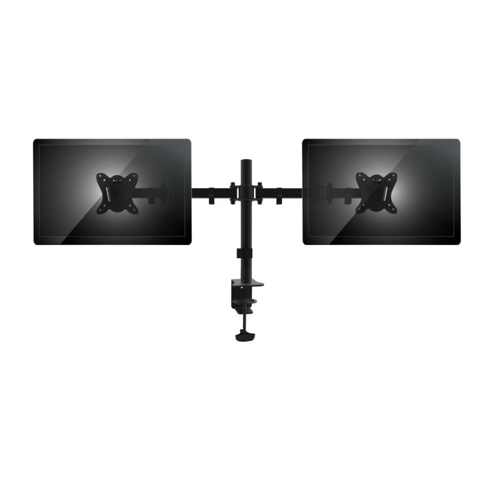 Soporte De Mesa Equip 650152 Para 2 Pantallas 13"-32" De Brazo Inclinable Y Giratorio 360§ Max. Vesa 100x100 Hata 8kg