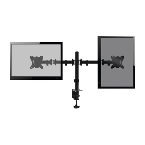 Soporte De Mesa Equip 650152 Para 2 Pantallas 13"-32" De Brazo Inclinable Y Giratorio 360§ Max. Vesa 100x100 Hata 8kg