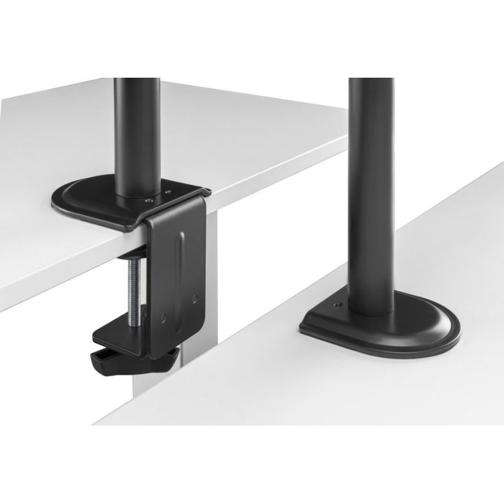 Soporte De Mesa Equip 650159 Para 4 Pantallas 17"-32" Doble Brazo Articulado Vesa Standard Hasta 9kg