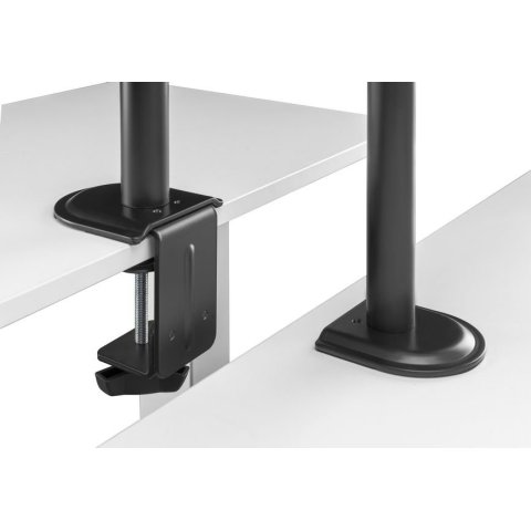 Soporte De Mesa Equip 650159 Para 4 Pantallas 17"-32" Doble Brazo Articulado Vesa Standard Hasta 9kg