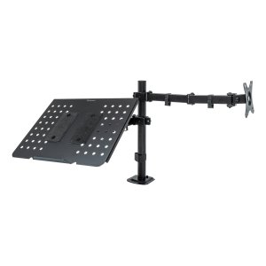 Soporte De Mesa Unyka Uk710202 Con Soporte Para Portátil Y 1 Monitor  De 13" A 32"  Vesa 100x100 Uk710202  2