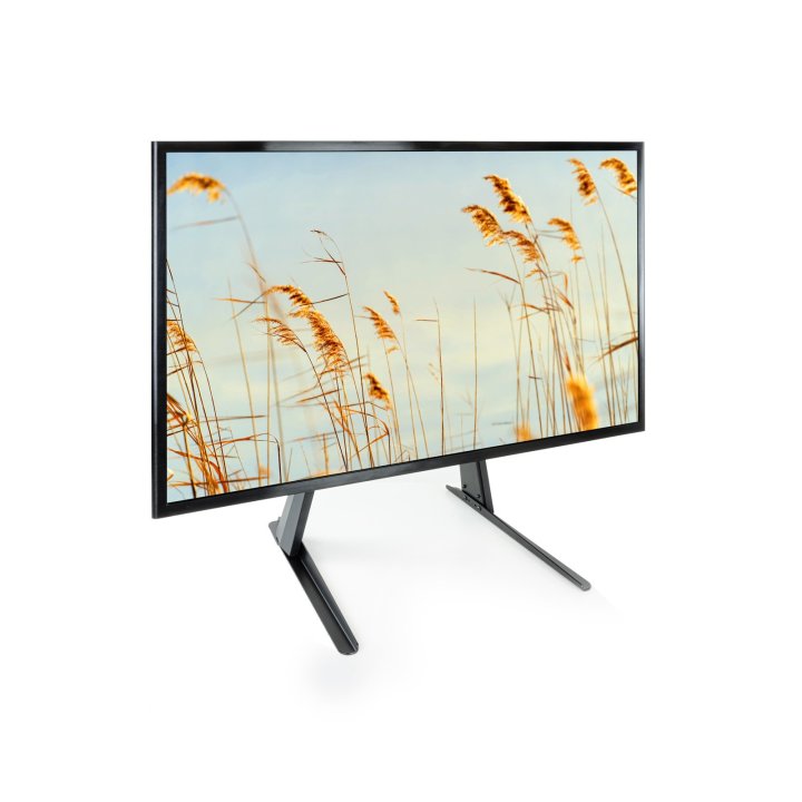 Soporte De Mesa Tooq Bd3270t-b Para 1 Pantalla De 32" A 70" Max 50kb Vesa Compatible De 75x75 A 800x400 Color Negro