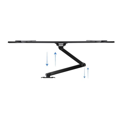 Soporte De Pared Tooq Lp6070tn-b Para 1 Pantalla 37-70" Max. 50kg Vesa Max. 600x400 Doble Brazo Negro