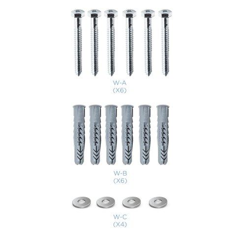 Soporte De Pared Fijo Tooq Lp42130t-b Para Pantalla 60-100" Max. 130kg Vesa Max. 1000x800 Inclinacio