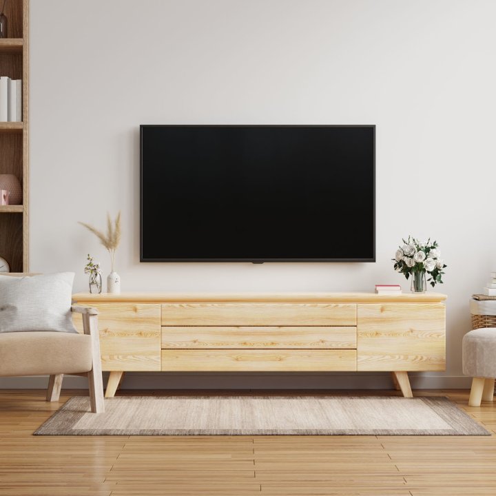 Soporte De Pared Fijo Tooq Lp1080f-b Para Pantalla 37"- 80" Max 45kg Vesa 200x200 A 600x400 Color Negro