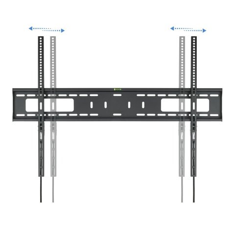 Soporte De Pared Fijo Tooq Lp41100f-b Para Pantalla 60-100" Max. 75kg Vesa Max. 900x600 Negro