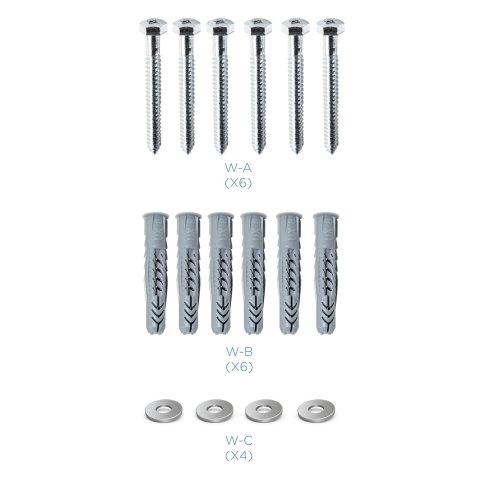 Soporte De Pared Fijo Tooq Lp41100f-b Para Pantalla 60-100" Max. 75kg Vesa Max. 900x600 Negro