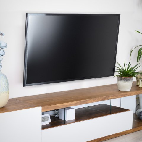 Soporte De Pared Fijo Tooq Lp4255t-b Para Pantalla 32-55" Max. 40kg Vesa Max. 400x400 Inclinacion Negro