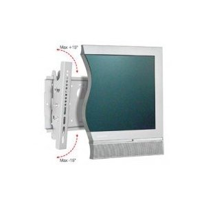 Soporte De Pared Fijo Omb Monoplasma-s Para Tv Orientable Verti. +-15§ Vesa 50  75  100  200 + Brazo De Regalo Twisplama