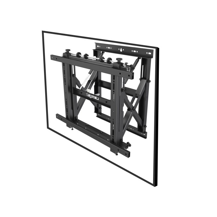 Soporte De Pared Fijo Equip 650325 Para Pantalla 19"-70" Push-in Pop-out Vesa Max 600x400 Peso Max. 50kg