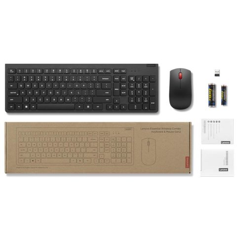 Teclado Y Mouse Lenovo Wireless Essential...
