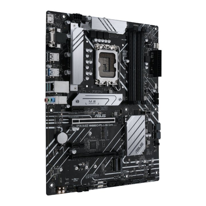 Pb Asus Prime B660-plus D4 Skt 1700 Intel Gen 12º 13º 4xddr4 3200mhz 1hdmi 1vga M.2 Pcie 4.0 Usb-c Usb3.2