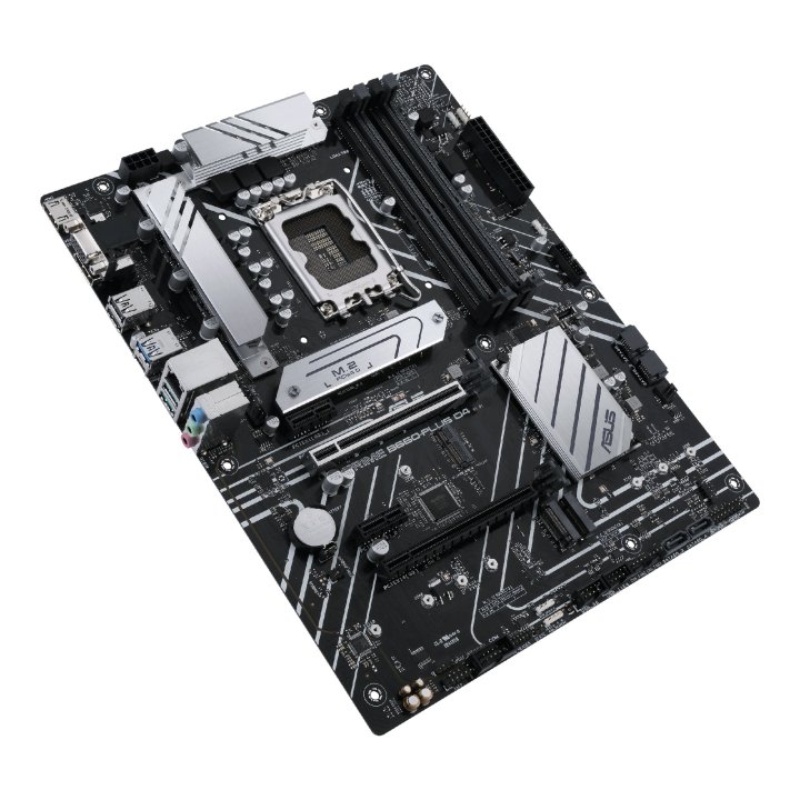 Pb Asus Prime B660-plus D4 Skt 1700 Intel Gen 12º 13º 4xddr4 3200mhz 1hdmi 1vga M.2 Pcie 4.0 Usb-c Usb3.2